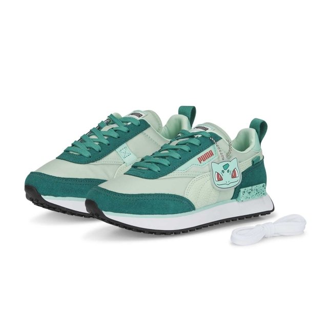 PUMA × Pokémon: Bulbasaur Future Rider Green Sneakers - Youth | Pokémon Center UK Official