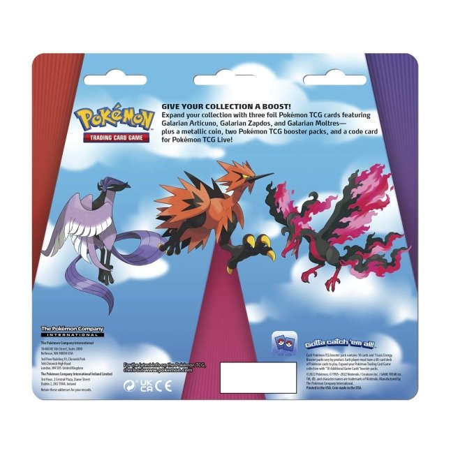 Pokemon Trading Card Game: Crown Zenith Tin - Galarian Moltres : Target