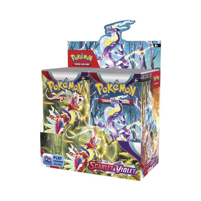 Garderobe uanset gå ind Pokémon TCG: Scarlet & Violet Booster Display Box (36 Packs) | Pokémon  Center Official Site