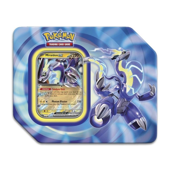 Pokémon TCG: Paldea Legends Tin (Miraidon ex)