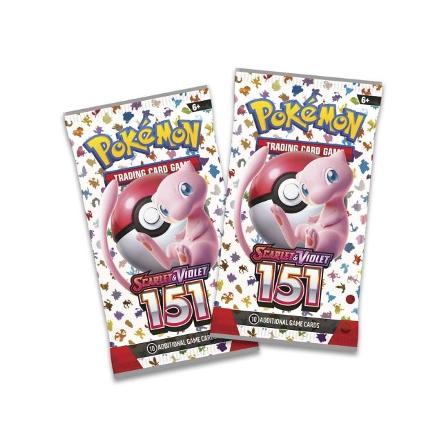 Mini Pokémon 151 Booster Packs 