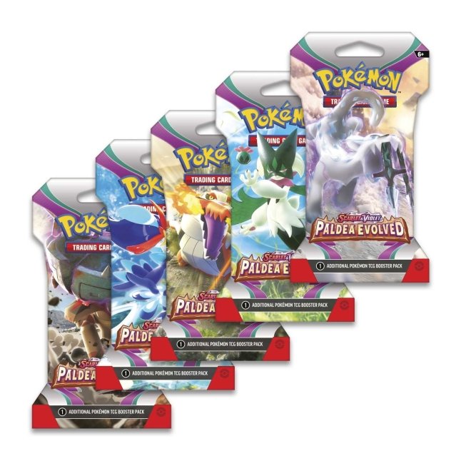 Pokémon TCG: Scarlet & Violet Sleeved Booster Pack (10 Cards)