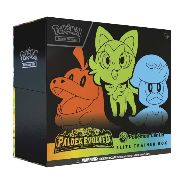 Pokemon Scarlet & Violet Paldea Evolved ETB Elite Trainer Box