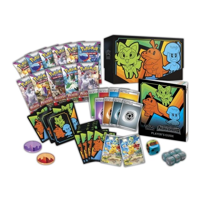 Box Pokémon Coleção Parceiros de Paldea Meowscarada ex - Deck de