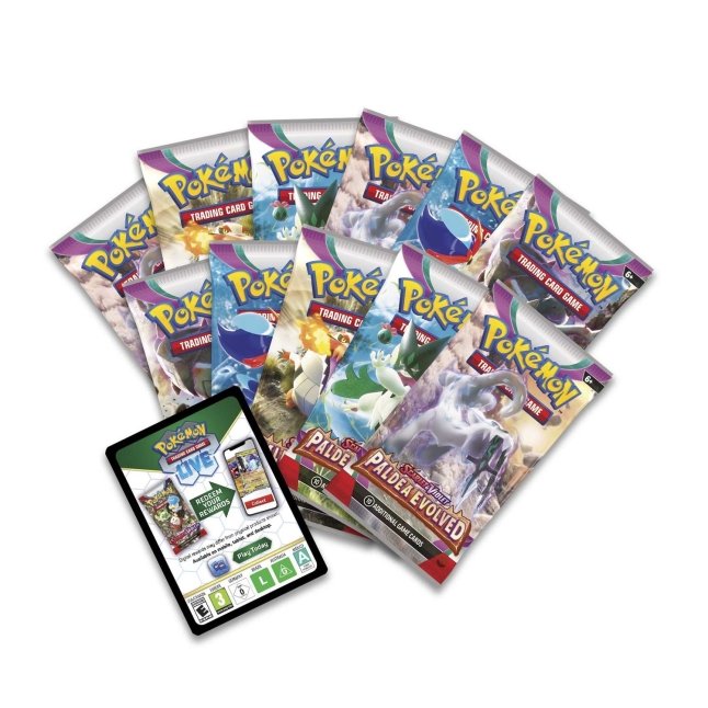 Pokémon TCG: Scarlet & Violet-Paldea Evolved Pokémon Center