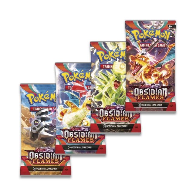 Pokémon TCG Scarlet & Violet—Obsidian Flames Build & Battle Box