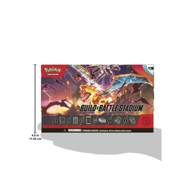 Pokemon - TCG - Scarlet & Violet: Obsidian Flames Build & Battle Stadium -  Toys and Collectibles - EB Games New Zealand