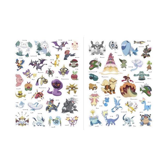 Pokemon Epic Sticker Collection 2nd Edition: From Kanto to Galar