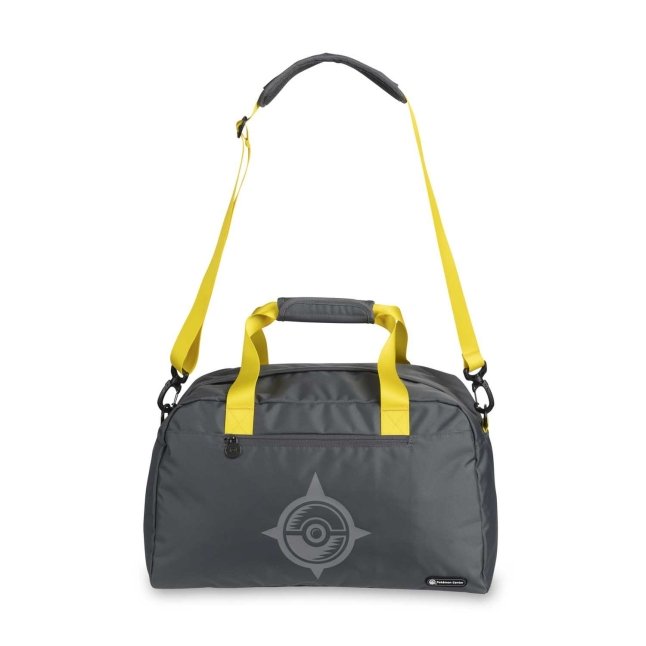 Pokémon Everyday Bags: Gray & Yellow Small Duffel Bag | Pokémon Center ...