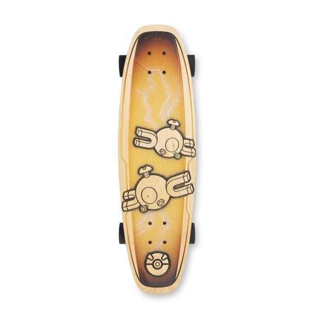 Pokémon Center × Bear Walker: Magnemite Skateboard | Pokémon