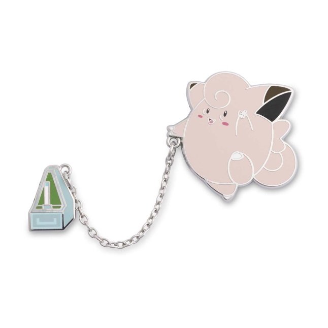 Clefairy with Metronome Pokémon Held Item Pin Pokémon Center Official