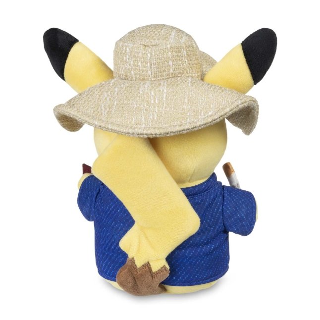 Pikachu Van Gogh Museum X Pokemon Center Plush 7in. Limited