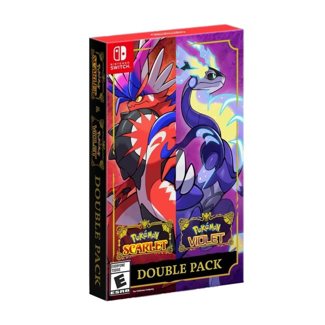 Nintendo Switch Pokemon Scarlet Violet Double Pack Japan NEW
