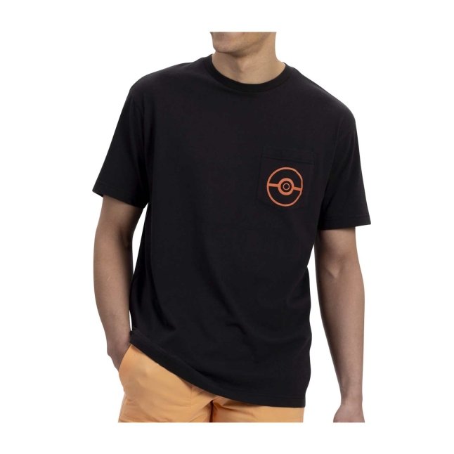 Pikachu & Corphish Pokémon Summer Days Black Relaxed Fit