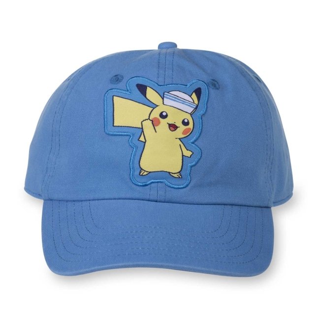Pikachu Pokémon Summer Days Blue Dad Hat Pokémon Center Official Site