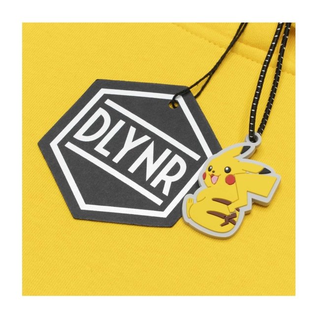 Pokémon × Dolly Noire Pikachu Yellow Pullover Hoodie Adult Pokémon Center UK Official Site
