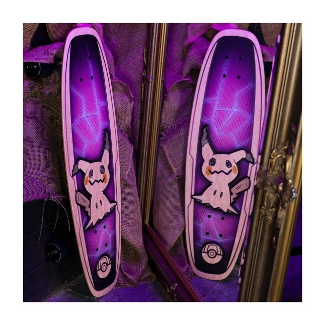 Pokémon Center × Bear Walker: Mimikyu Skateboard | Pokémon Center
