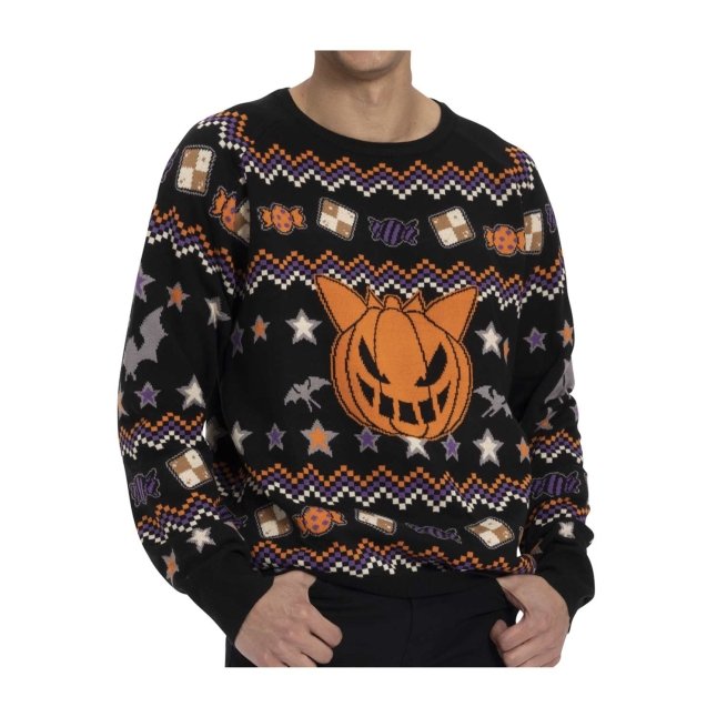 Pumpkin Gengar Marvelous Misfits Sweater | Pokémon Center Official
