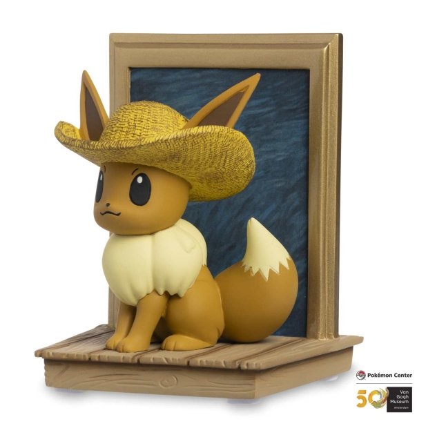 Pokémon Center × Van Gogh Museum: Eevee Inspired by Self-Portrait with Straw  Hat Figure