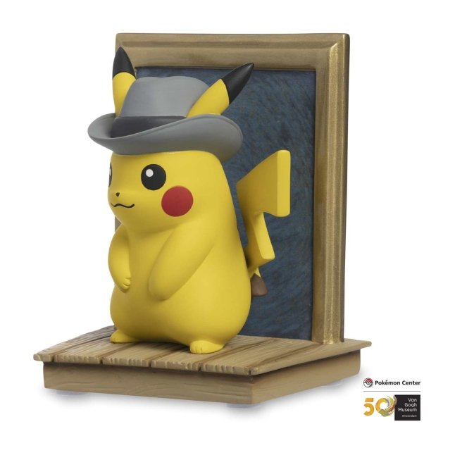 Pokémon Center × Van Gogh Museum: Pikachu Inspired by Self-Portrait with Grey Felt Hat Figure (1)