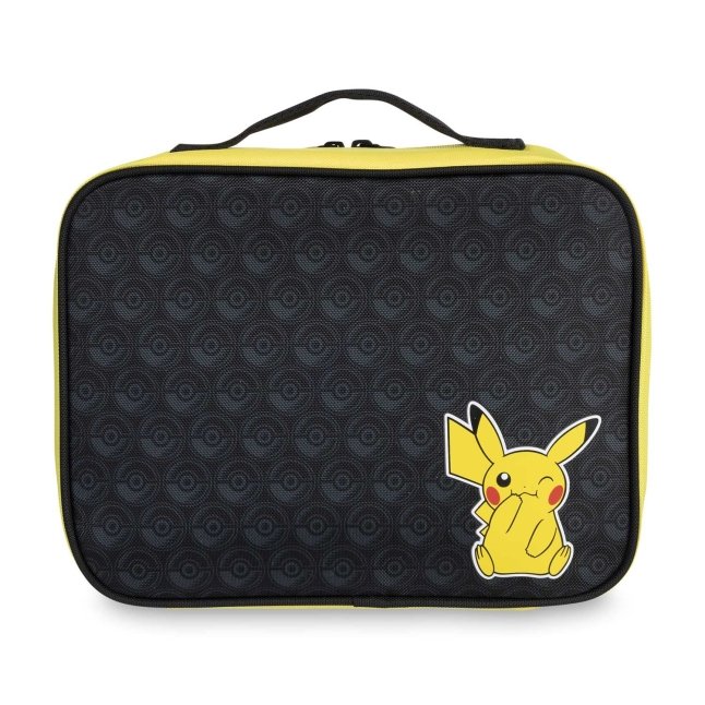 2018 STYLE POKEMON PIKACHU 9.5 LUNCHBOX-BLUE WITH PIKACHU LUNCH BAG-BRAND  NEW!,  in 2023