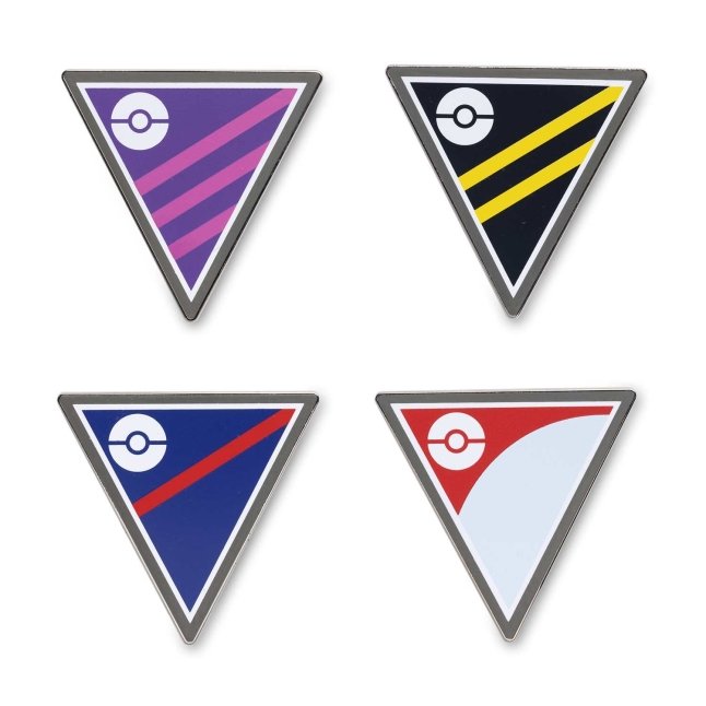 Pokémon GO Trainer Gear: GO Battle League Pins (4-Pack)