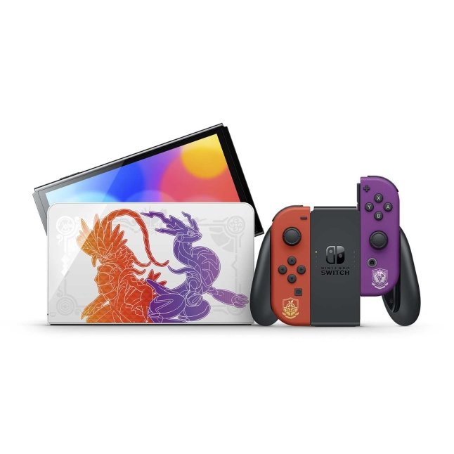 Nintendo Switch OLED Model Pokemon Scarlet Violet Edition Pokemon Center UK Official Site