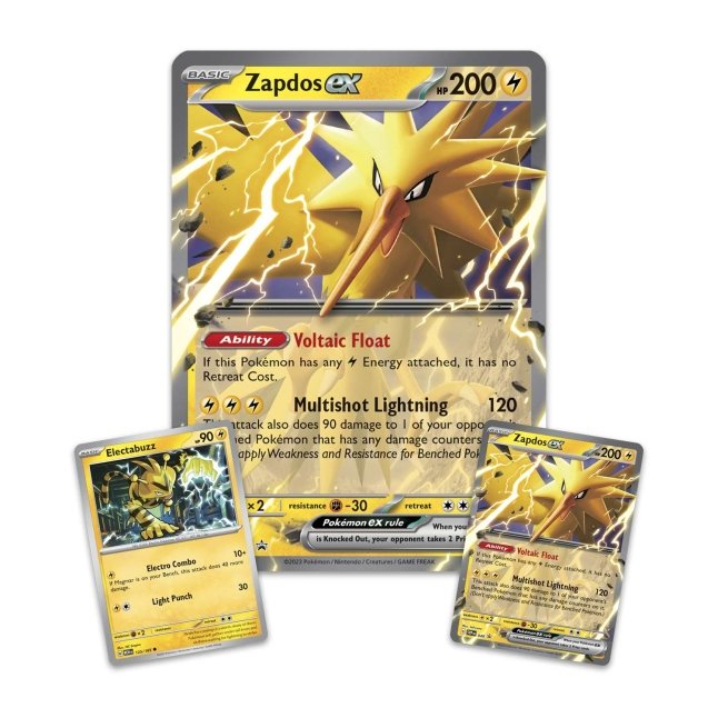 Zapdos ex 2023 Scarlet & Violet: 151 Special Art Rare #202/165