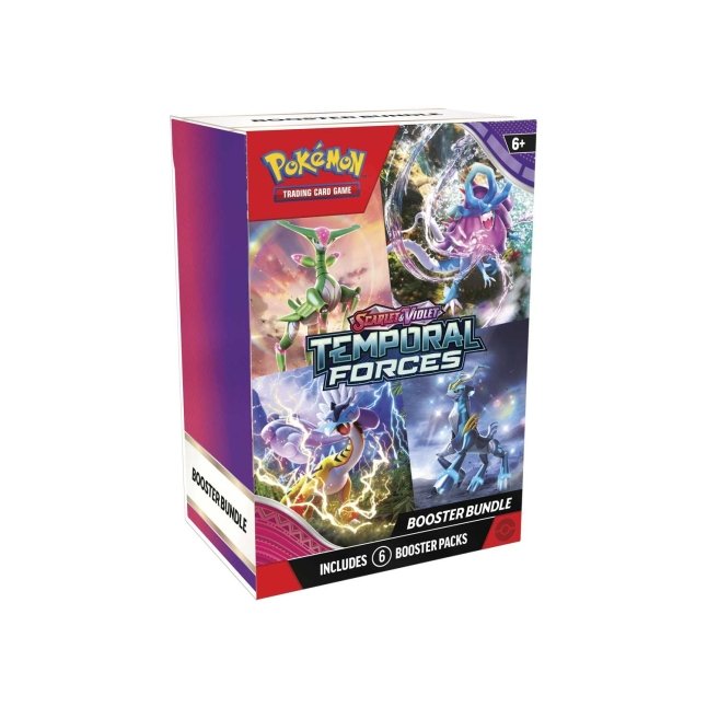 Pokémon TCG Scarlet & VioletTemporal Forces Booster Bundle (6 Packs