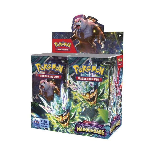 Pokémon TCG Scarlet & VioletTwilight Masquerade Booster Display Box (36 Packs) Pokémon