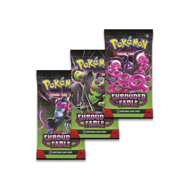 Pokmon TCG: Scarlet & Violet-Shrouded Fable 3 Booster Packs & Pecharunt Promo Card | Pokmon Center Official Site Pokmon TCG: Scarlet & Violet-Shrouded Fable 3 Booster Packs & Pecharunt Promo Card | Pokmon Center Official Site