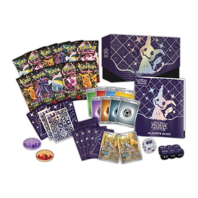 Pokémon TCG: Scarlet & Violet-Paldean Fates Pokémon Center Elite Trainer  Box