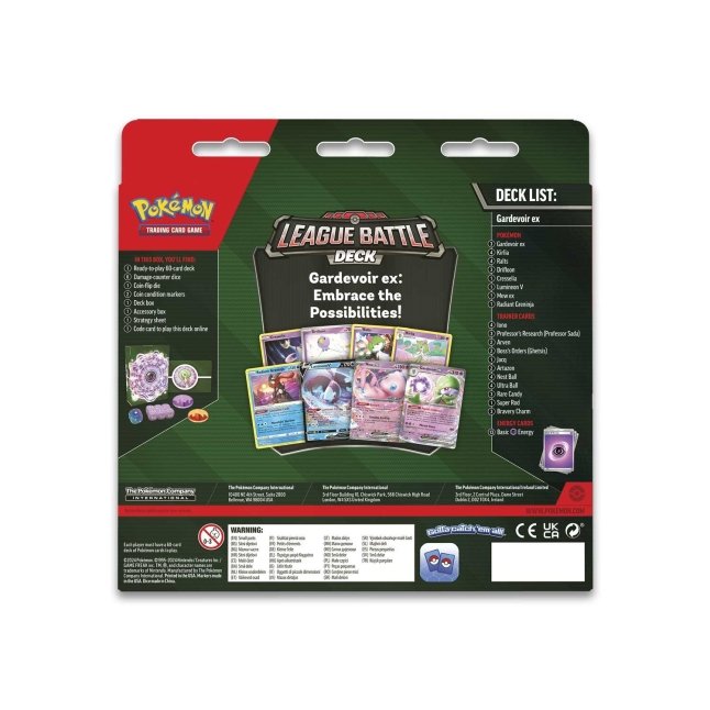 Pokémon TCG Gardevoir ex League Battle Deck Pokémon Center Canada Official Site