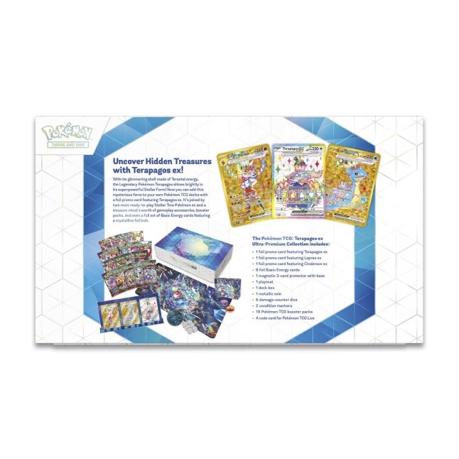 Pokémon TCG Terapagos ex UltraPremium Collection Pokémon Center Official Site