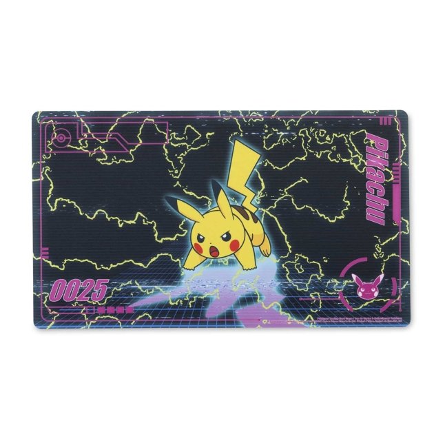 Pokémon TCG: Pikachu Neon Charge Playmat | Pokémon Center UK
