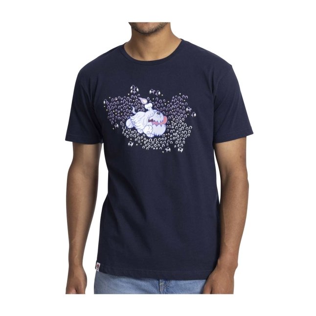 Greavard Navy Relaxed Fit Crew Neck T-Shirt - Adult | Pokémon