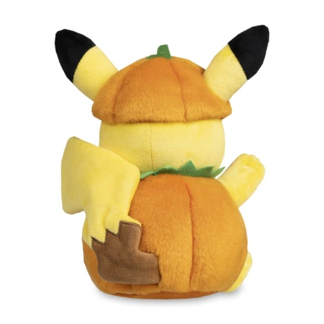 Pokémon Tricks & Treats 2023: Pikachu Wearing Pumpkin Costume Plush - 8 ¼  in.