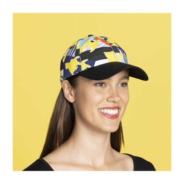Pikachu Mix Pokémon Lounge Multi-Color Hat (One Size-Adult