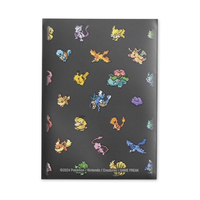 Pokémon TCG Pokémon Pixels Card Sleeves (65 Sleeves) Pokémon Center Official Site
