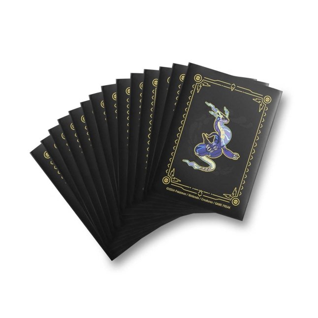 miraidon card sleeves Shiny Pokemon (64ct) exclusive sleeves featuring Keldeo Pokmon TCG: Miraidon Slate Card
