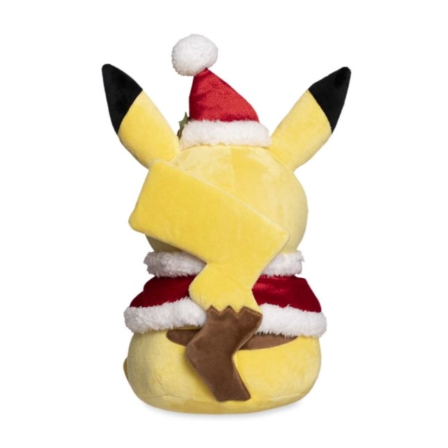 Pikachu with Holiday Cape & Hat Pokémon Holiday Plush - 14 In