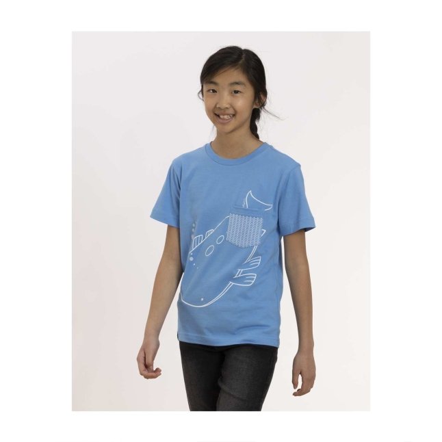 Psyduck & Wailord Peek-a-Pokémon Pocket T-Shirt - Youth | Pokémon