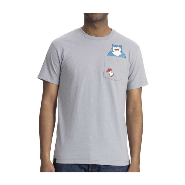 Snorlax Peek-a-Pokémon Pocket T-Shirt - Adult | Pokémon
