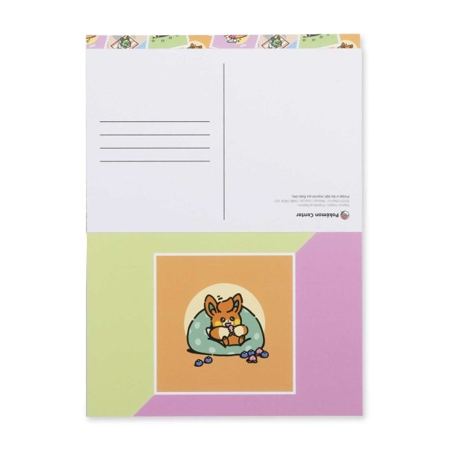 Pokémon Lazy Summer Postcards (8-Pack) | Pokémon Center Official Site
