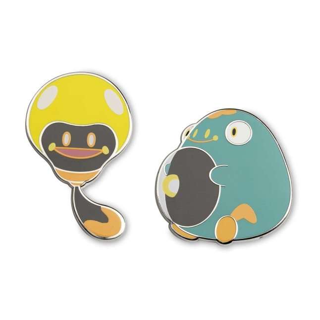 Two Pin Set Tadbulb Bellibolt Pok mon Pins Pok mon Center Official Two Pin Set Tadbulb Bellibolt Pok mon Pins Pok mon Center Official