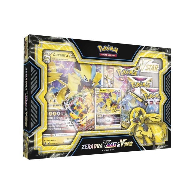 Pokémon TCG: Zeraora VMAX & VSTAR Battle Box | Pokémon