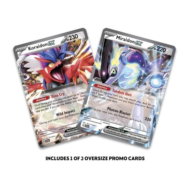 Shiny Paper Koraidon & Miraidon (updated) : r/pokemon