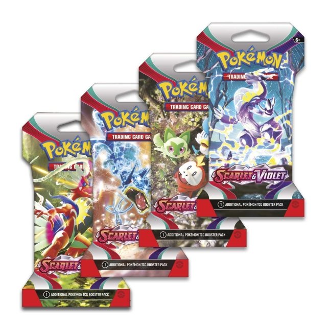 Pokémon TCG: Scarlet & Violet Sleeved Booster Pack (10 Cards