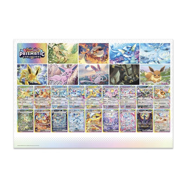 Pokémon TCG: Scarlet & Violet-Prismatic Evolutions Poster