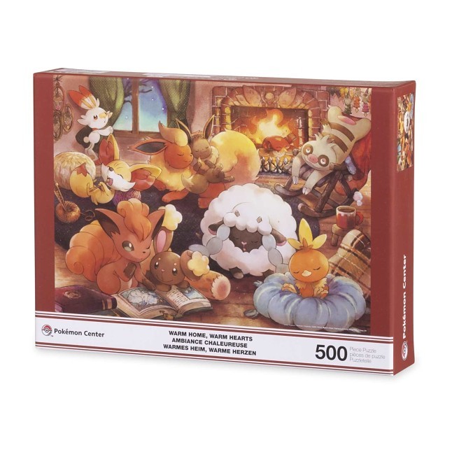 Warm Home, Warm Hearts Puzzle (500 Pieces) | Pokémon Center